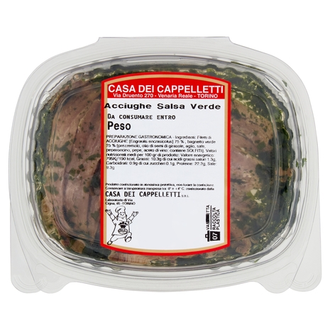 Casa dei Cappelletti Acciughe Salsa Verde 150 g